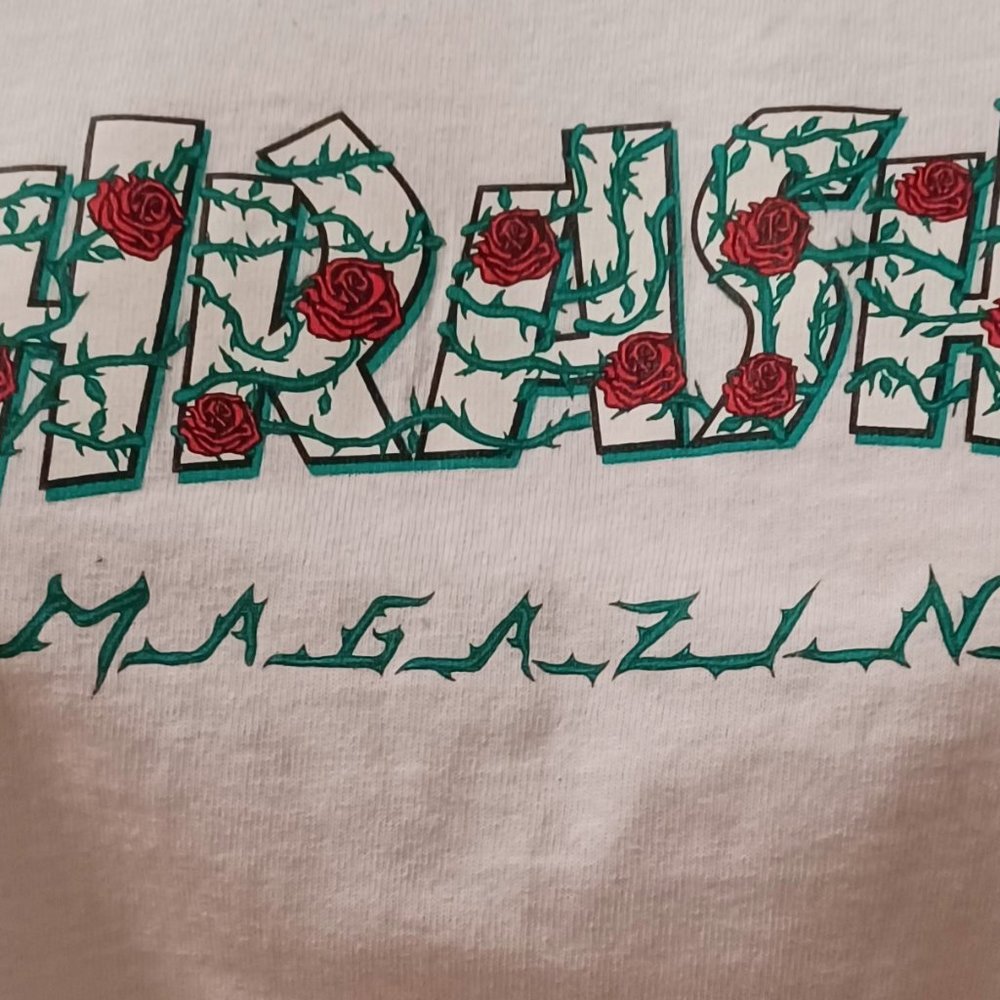 Thrasher Magazine Logo White Tee - Picture 2 of 2